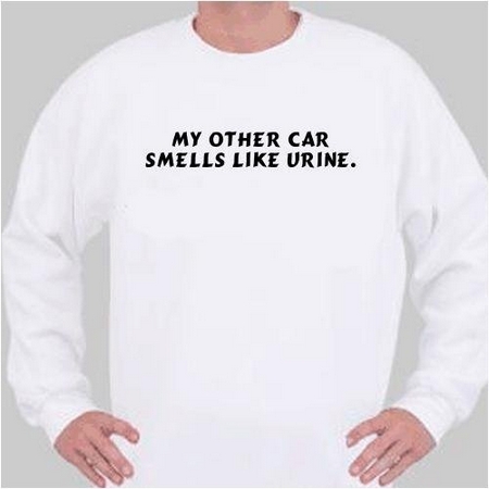 My other car smells like Urine